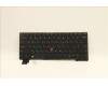 Lenovo NB_KYB CS21KBD SKTOP LTN,BL,BK,UKR pour Lenovo ThinkPad X13 Gen 2 (20WK/20WL)