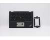 Lenovo MECH_ASM WW C-Cvr+UKE KB ASM,CHY pour Lenovo ThinkPad X13 Yoga (20SY/20SX)