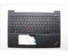 Lenovo MECH_ASM FRU KBD CCV UKR BL (CHY) US BK pour Lenovo ThinkPad E16 Gen 1 (Type 21JN)