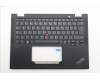 Lenovo MECH_ASM KBD W C GER BKLT PMX WW UK BK pour Lenovo ThinkPad X13 Yoga Gen 4 (21F2/21F3)