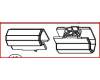 13NB0YD2P02111 Asus K6501ZM-2S HINGE CAP R