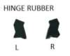 Asus GA503QS HINGE RUBBER R pour Asus ROG Zephyrus G15 GA503QM