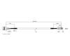 Asus D640MB POWER SW CABLE L500 O/W pour Asus S340MF