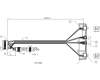 Asus LED SWITCH MOUDLE L:400MM pour Asus BM6630