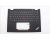Lenovo MECH_ASM KBD W C ENG BKLT LTN WW US BK pour Lenovo ThinkPad X13 Yoga Gen 4 (21F2/21F3)