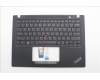 Lenovo MECH_ASM BL KB BK EURO ENG LTN pour Lenovo ThinkPad T14s G4 (21F6/21F7)