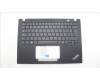 Lenovo MECH_ASM KBD Cc SPA BL (CHY) UK WWAN BK pour Lenovo ThinkPad T14s Gen 4 (21F8/21F9)