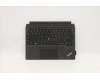 Lenovo MECH_ASM Backlit KB Hungarian FPR Black pour Lenovo ThinkPad X12 Detachable (20UW/20UV)