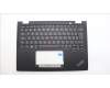 Lenovo MECH_ASM KBD W C SPA BKLT CHY WW UK BK pour Lenovo ThinkPad X13 Yoga Gen 4 (21F2/21F3)