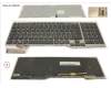 Fujitsu FUJ:CP700252-XX KEYBOARD BLACK W/ BL ARABIC/UK