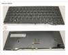 Fujitsu FUJ:CP737300-XX KEYBOARD BLACK W/ TS UK