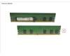 Fujitsu NTW:X322001A RDIMM,8G,ECC,1RX8,288P,DDR4-2666