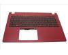Acer COVER.UPPER.RED.W/KB.GERMAN pour Acer Aspire 3 (A315-42)