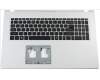 Acer COVER.UPPER.SILVER.W/KB.US-INT pour Acer Aspire 5 (A517-52)