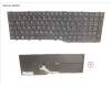 Fujitsu CP806605-XX KEYBOARD BLACK W/ BL ARABIC/UK