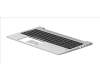 M22003-B31 HP TOPCOVER W/KB CP NUM KYPD SR