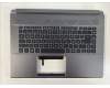 Acer COVER.UPPER.GREY.W/KB.GERMAN.BL pour Acer Predator Triton 500 (PT516-51s)
