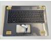 Acer COVER.UPPER.W/KB.GERMAN.BL pour Acer TravelMate Spin P4 (TMP414RN-51)