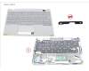 Fujitsu CP846847-XX UPPER ASSY W/ KB WHITE HUNGARY NORMAL