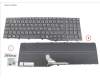 Fujitsu CP842245-XX KEYBOARD BLACK CZ/SLV/US WIN11 (NEW_FN)