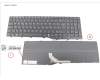 Fujitsu CP842234-XX KEYBOARD BLACK SPAIN WIN11 (NEW_FN)