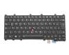 00PA136 original Lenovo clavier DE (allemand) noir/noir abattue avec rétro-éclairage et mouse stick