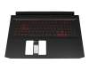 01704F7BK201 original Acer clavier incl. topcase CH (suisse) noir/rouge/noir avec rétro-éclairage GTX1650