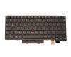 01AX540 original Lenovo clavier noir/noir avec rétro-éclairage et mouse stick