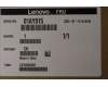 Lenovo MECH_ASM CS15W_3+2BCP,MYLAR,SILVER,SUN pour Lenovo ThinkPad T470s (20HF/20HG/20JS/20JT)