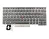 01YN312 original Lenovo clavier DE (allemand) noir/argent avec mouse stick