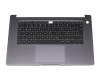 02354SJG original Huawei clavier incl. topcase DE (allemand) noir/gris