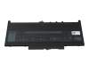 0242WD original Dell batterie 55Wh 7,6V