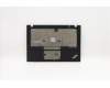 Lenovo 02HL878 MECH_ASM KBD,Bezel,FPR hole,PW BTN,BK