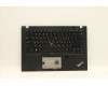 Lenovo 02HM431 MECH_ASM Ccov,HBW,NBLKBD,FPR,BK,LTN