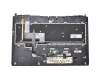 04A1-009M000 original Asus clavier incl. topcase IT (italien) noir/noir avec rétro-éclairage
