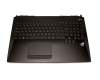04A1-009M000 original Asus clavier incl. topcase SF (suisse-francais) noir/noir avec rétro-éclairage