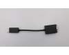 Lenovo CABLE Lx DP to VGA dongle NXP pour Lenovo ThinkCentre M800 (10FV/10FW/10FX/10FY)