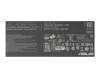 0A001-01120900 original Asus chargeur 200 watts