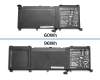 0B200-01250600 original Asus batterie 96Wh
