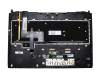 0K200-00090100 original Asus clavier incl. topcase US (anglais) noir/noir avec rétro-éclairage