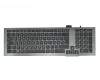 0KN0-MB1IT11 original Asus clavier IT (italien) noir/argent avec rétro-éclairage