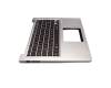 0KN0-MY2GE13 original Asus clavier incl. topcase DE (allemand) noir/argent avec rétro-éclairage