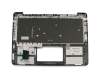 0KN1-342SP1217 original Asus clavier incl. topcase SP (espagnol) noir/argent avec rétro-éclairage