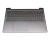 0KN1-8D1GE12 original Pegatron clavier incl. topcase DE (allemand) anthracite/anthracite