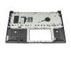 0KN1-H34GE21 original Pega clavier incl. topcase DE (allemand) noir/noir avec rétro-éclairage