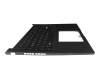 0KN1-H34GE21 original Pega clavier incl. topcase DE (allemand) noir/noir avec rétro-éclairage