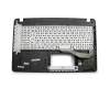 0KNB-610TGE00 original Asus clavier incl. topcase DE (allemand) noir/gris y compris support ODD