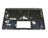 0KNB0-262GRU00 original Asus clavier incl. topcase RU (russe) noir/bleu avec rétro-éclairage