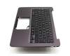 0KNB0-3131GE00 original Asus clavier incl. topcase DE (allemand) noir/noir