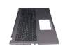 0KNB0-5117GE00 original Asus clavier incl. topcase DE (allemand) noir/gris